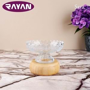 Rayan Sara 3 Lü Ayaklı Sunumluk (12 Paket)