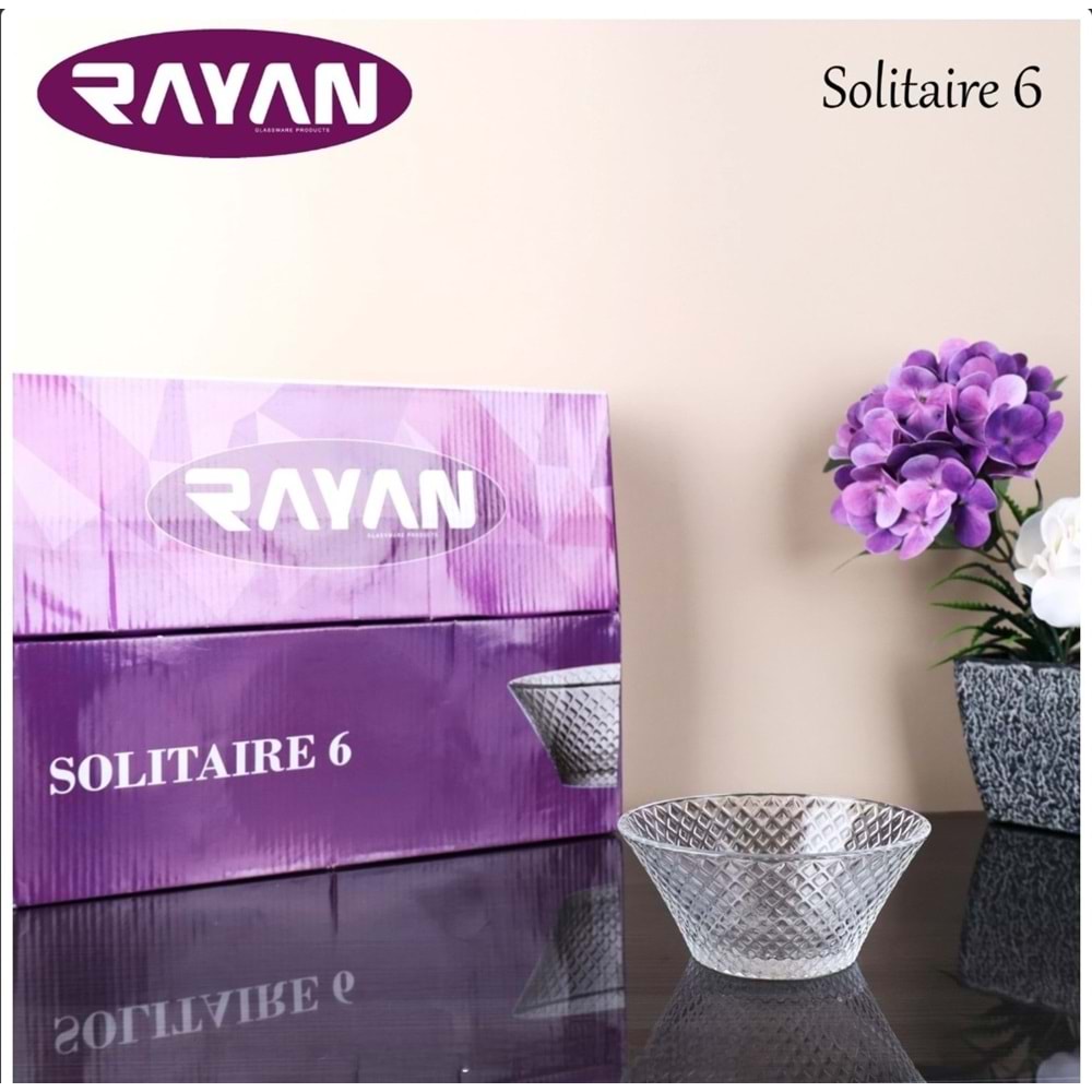 Rayan 6Lı Kase Solıtaıre 8pk