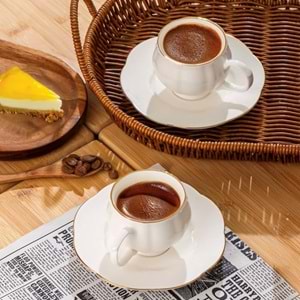 Perotti 4312 Yaldızlı Fincan Takımı 11915 (18 Paket)