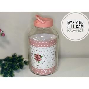 Evaxglass 5000Cc Cam Kavanoz (6 Adet)