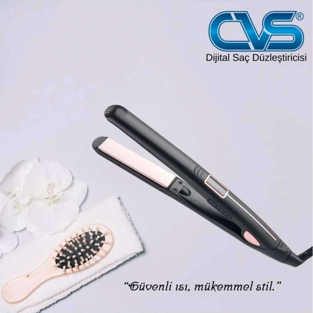 Cvs 7319 Saç Düzleştirici Dijital Ekran