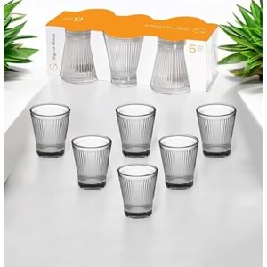 Sigma SGM11310 Elina 6 Lı Kahve Yanı Bardak (12 Paket)