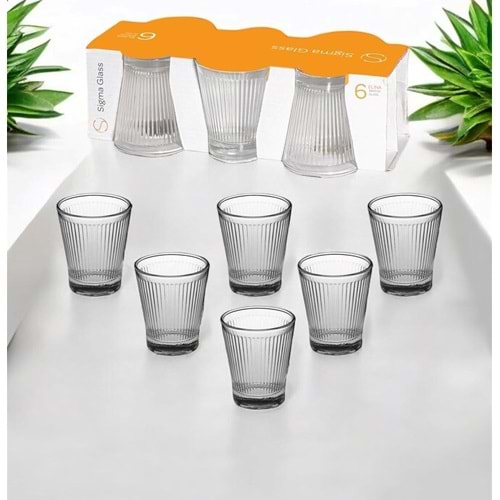 Sigma SGM11310 Elina 6 Lı Kahve Yanı Bardak (12 Paket)