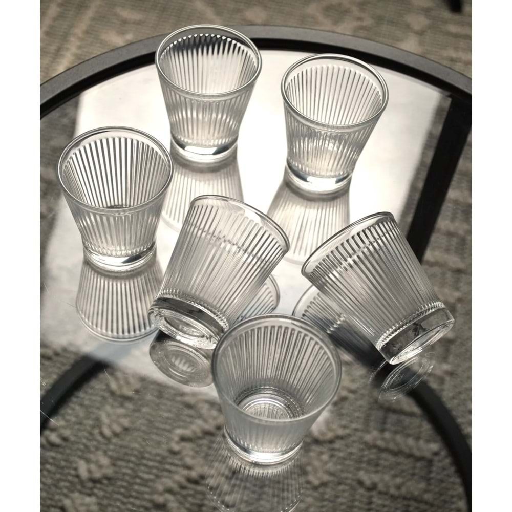 Sigma SGM11310 Elina 6 Lı Kahve Yanı Bardak (12 Paket)