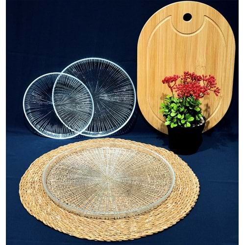 Vanes Almira Linea 26+19+16 Cm 3 Lü Sunumluk (6 Paket)