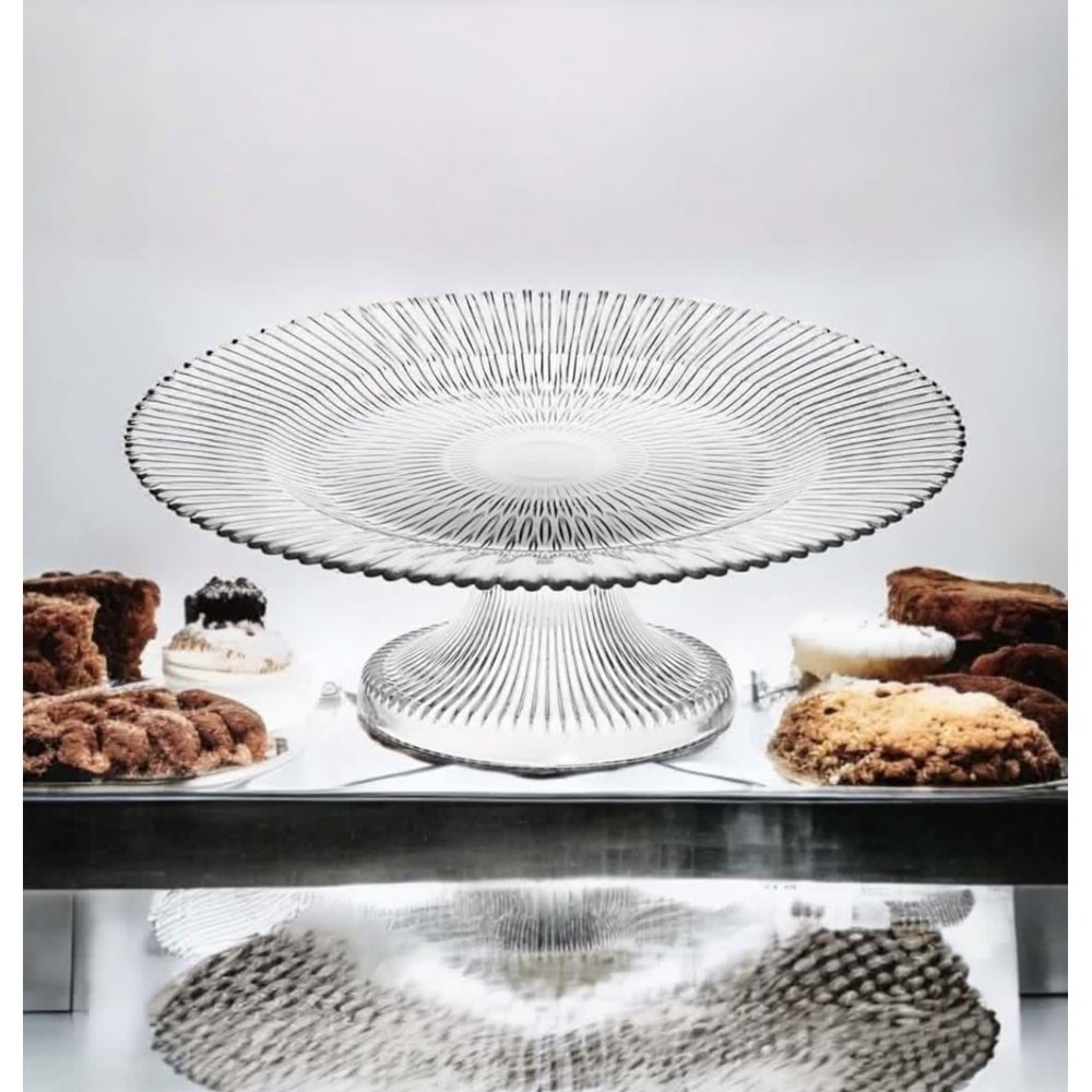 Sigma SGM11400 Majestic GB1 30 Cm Ayaklı Kek Fanusu (4 Adet)