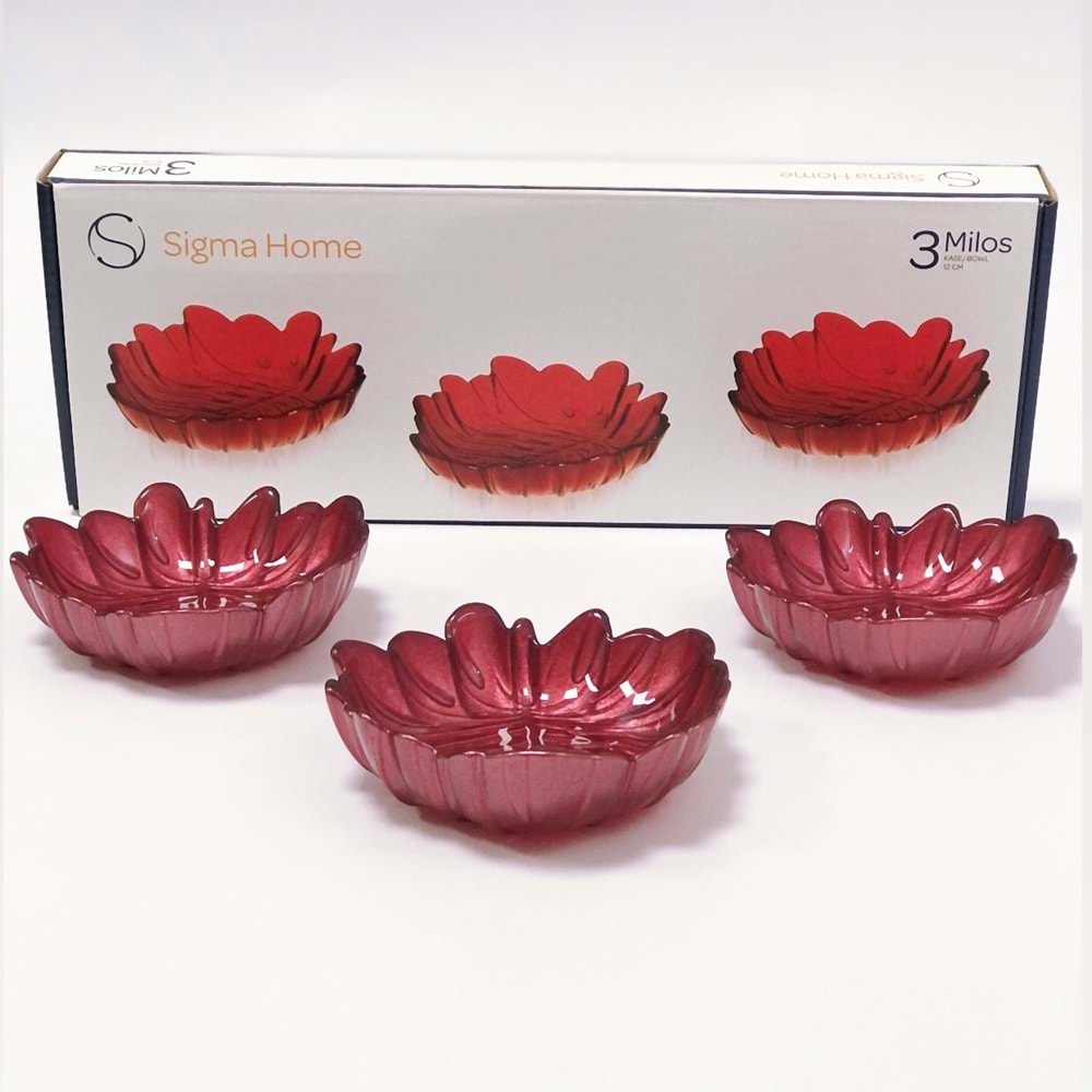 Sigma Milos GB3 12 Cm Renkli Kase (12 Paket)