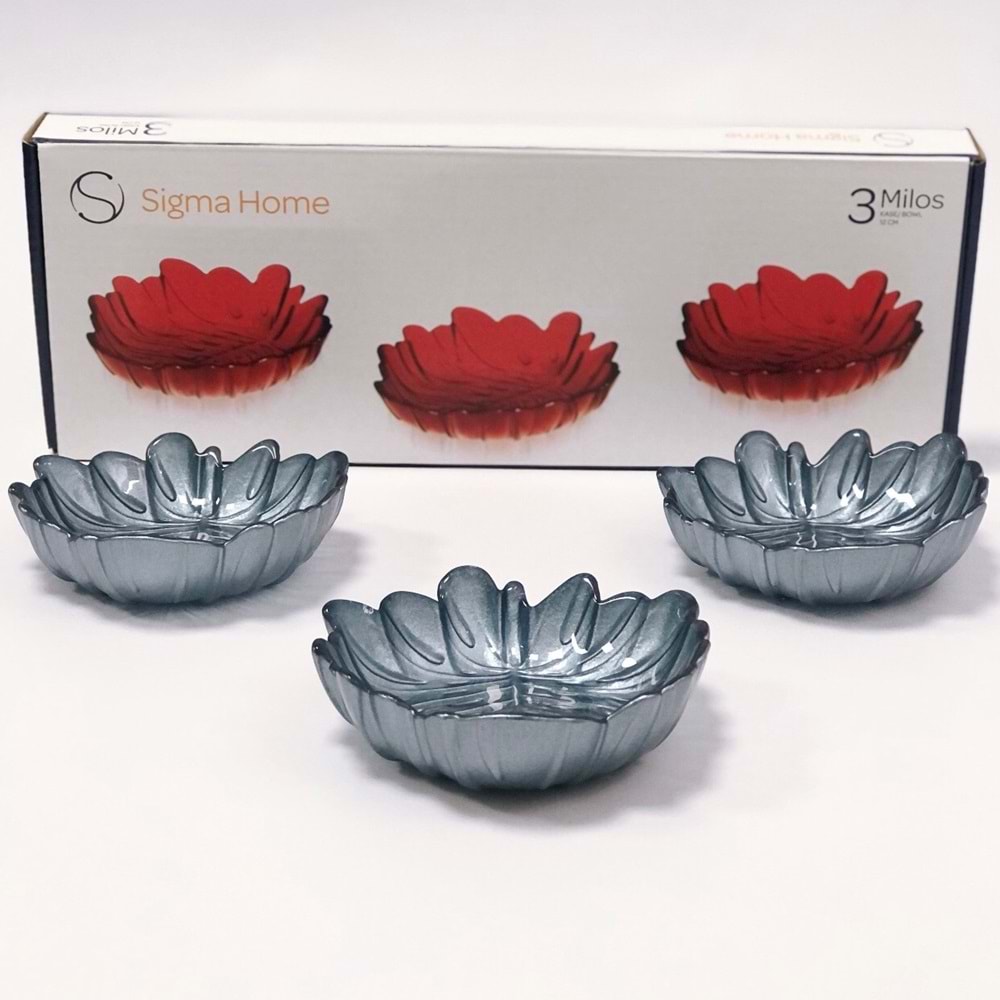 Sigma Milos GB3 12 Cm Renkli Kase (12 Paket)