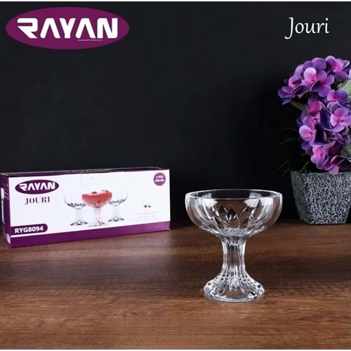 Rayan Jouri 3 Lü Ayaklı Sunumluk (12 Paket)