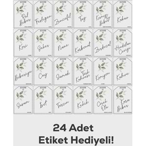 Porsima 3179 Cam Kavanoz 12 Prç