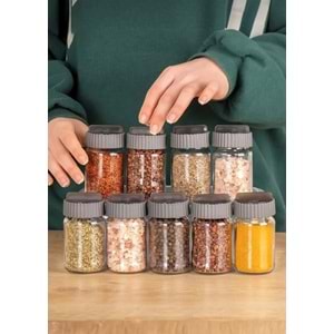 Porsima 1081 Beyaz Antrasit Döner Baharatlık