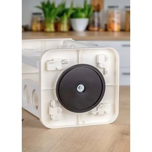 Porsima 1081 Beyaz Antrasit Döner Baharatlık