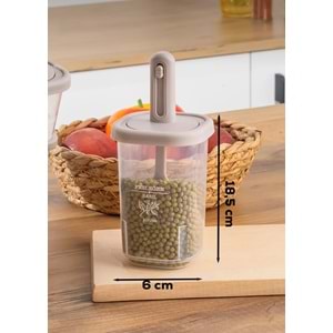 Porsima 1123 Kapiçino 8 Li Karma Stand Baharatlık (8 Kaşık)