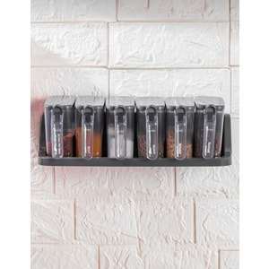 Porsima 1182 Antrasit 6 Lı Random Baharatlık