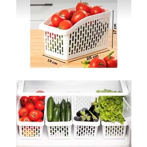 Porsima 23-4 Jumbo 4 Lü Organizer Beyaz 8108