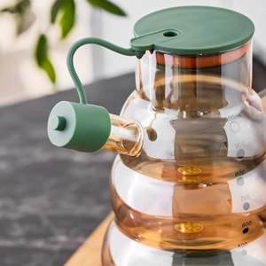 Cooker 3617 Yeşil Cam Yağlık (Kutu)