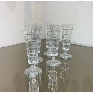 Herencıa 6 Lı Ayaklı Flüt Bardak (6 Paket)