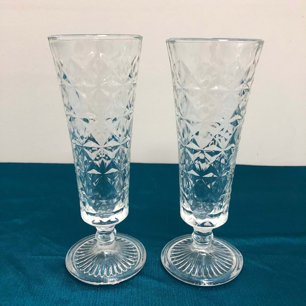 Herencıa 6 Lı Ayaklı Flüt Bardak (6 Paket)