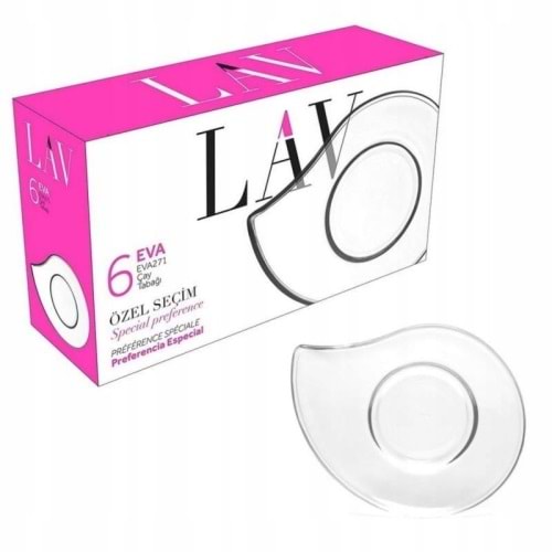 Lav Eva271F 6 Lı Çay Tabağı (12 Paket)