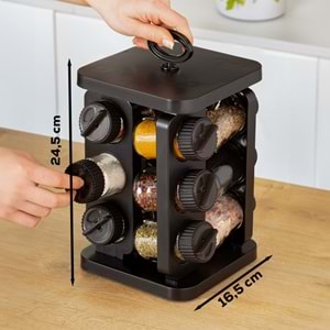 Porsima 1083 Antrasit Döner Baharatlık