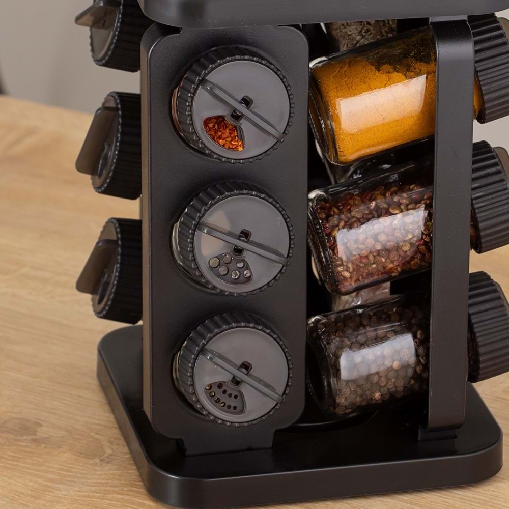 Porsima 1080 Siyah Döner Baharatlık