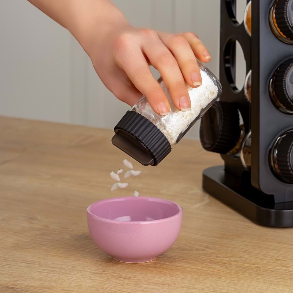 Porsima 1080 Siyah Döner Baharatlık