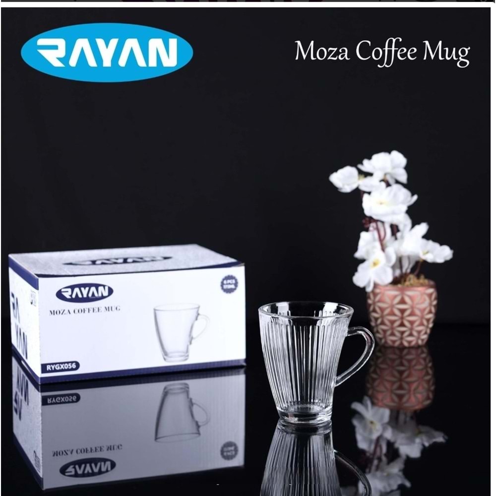 Rayan 6Lı Moza Coffe Mug 8Pk