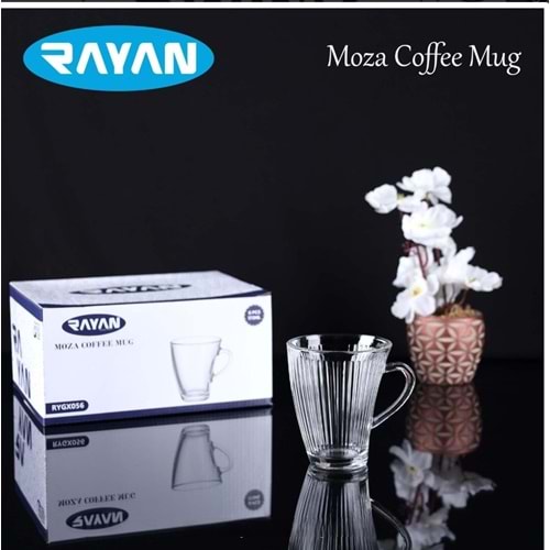 Rayan 6Lı Moza Coffe Mug 8Pk
