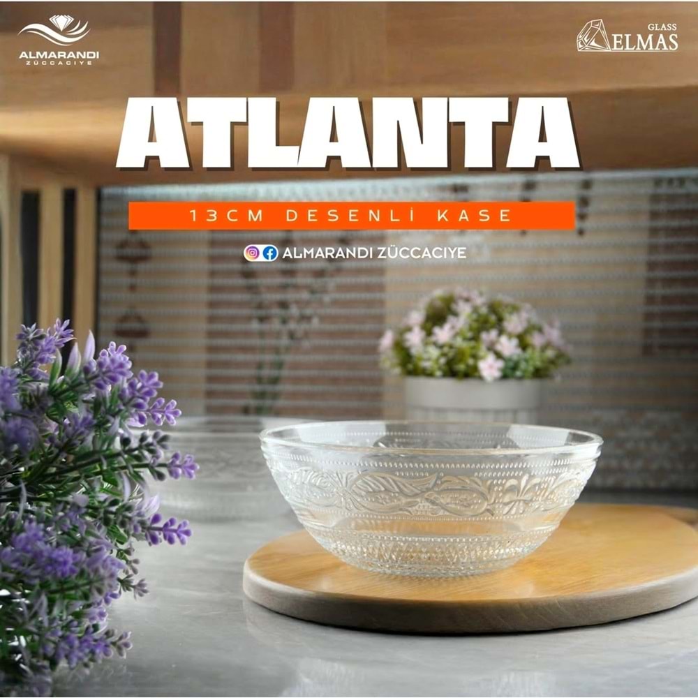 Elmas Atlanta 6 Lı Kase (8 Paket)