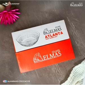 Elmas Atlanta 6 Lı Kase (8 Paket)