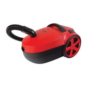 Fantom DC3000 Kırmızı Çekici Yatık Süpürge