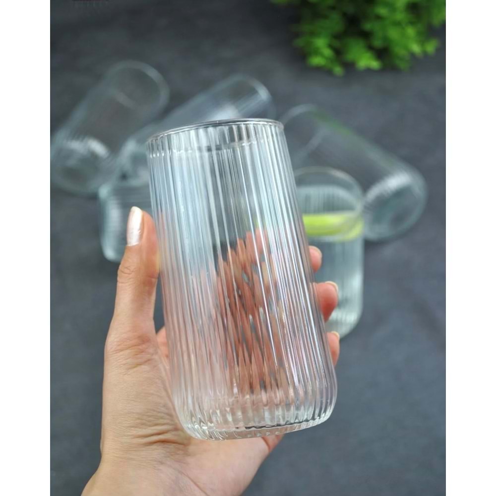 Hawaii Meşrubat Bardak Uzun (4 Paket)