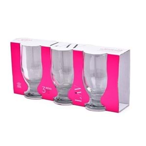 Lav Ren10A 3 Lü Meşrubat Bardak (16 Paket)