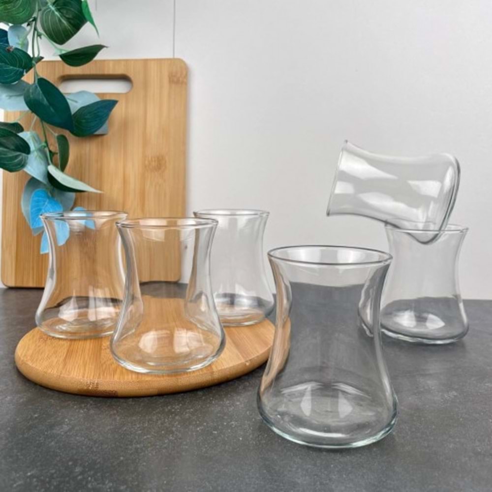 Lav Lal344E 6 Lı Çay Bardak (8 Paket)