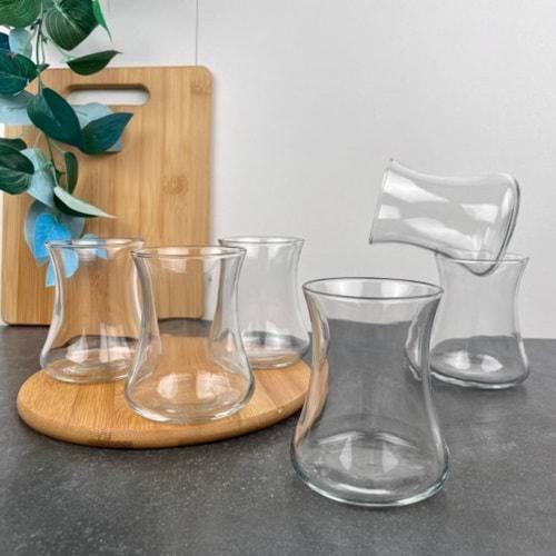 Lav Lal344E 6 Lı Çay Bardak (8 Paket)