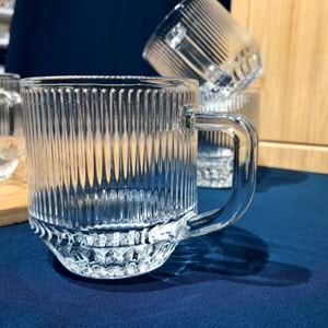 Herencıa Fulya 6 Lı Kulplu Bardak (8 Paket)