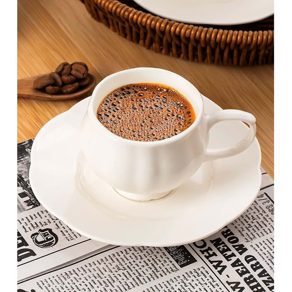 Perotti 11915 Emery White 6 Lı Fincan Tk (18 Paket)