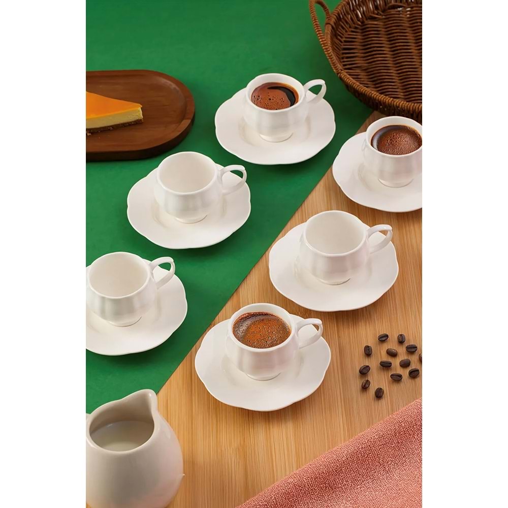 Perotti 11915 Emery White 6 Lı Fincan Tk (18 Paket)