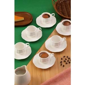 Perotti 11915 Emery White 6 Lı Fincan Tk (18 Paket)