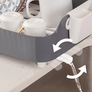 Porsima Gri Akelim Home Akl-060 Lüks Tabaklık