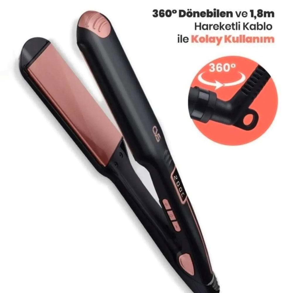 Cvs 7320 Saç Düzleştirici Dijital Ekran