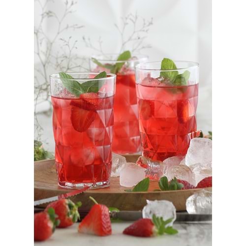 Lav Keo377A 3 Lü Meşrubat Bardağı (16 Pk)