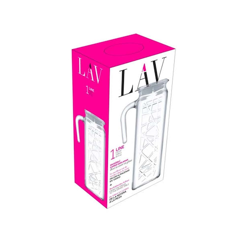 Lav Lin120 Pk0001Rp Sürahi (6 Paket)