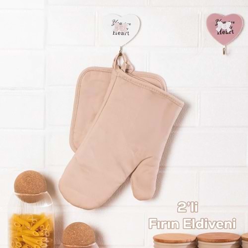 Porsima 3136 / 3136-2 Fırın Eldiveni 2 Pcs
