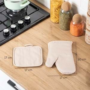 Porsima 3136 / 3136-2 Fırın Eldiveni 2 Pcs