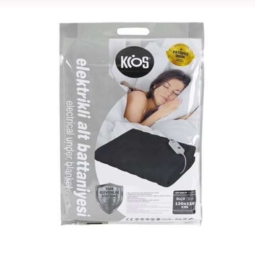 Kios Çift Kişilik 120X150 Elektrikli Bataniye