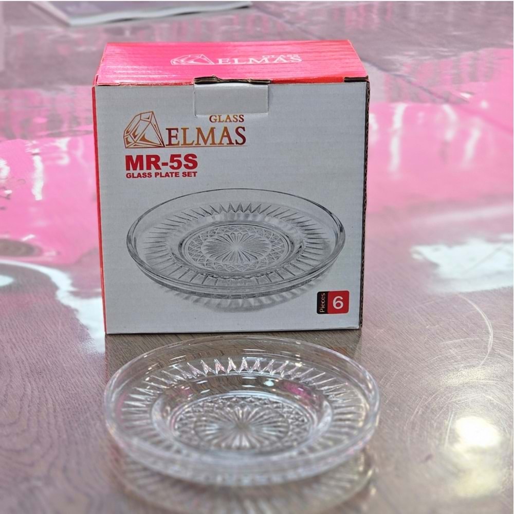 Mr-5S Lüks Çay Tabağı Kıg (12 Paket)