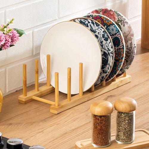 Porsima 2077 Ahşap Tabak Düzenleyici (100 Adet)