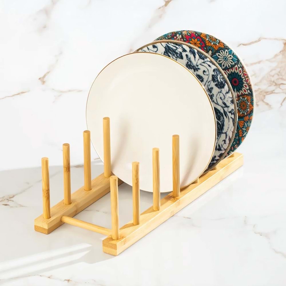 Porsima 2077 Ahşap Tabak Düzenleyici (100 Adet)