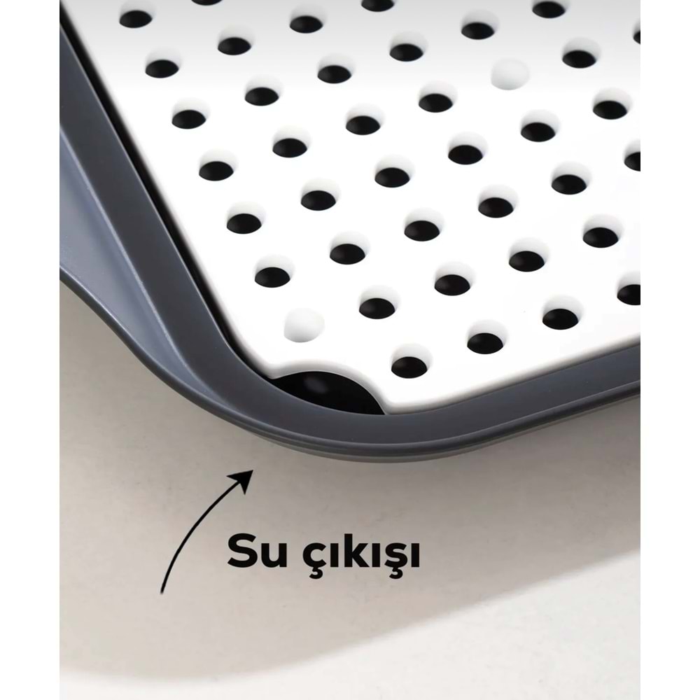 Foly Life Bnm-1213 Beyaz Panno Bulaşık Kurutmalık